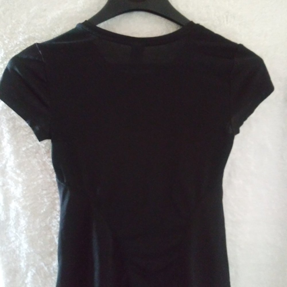 Old Navy Active Go-Dry Black Short Sleeve Activewear Top Women's Size S - Picture 7 of 10